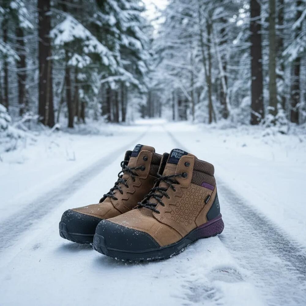 Timberland PRO Aerocore WP Comp Toe Work Boots Womens 11 Non Marking